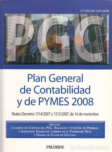 Libros: Plan General de Contabilidad y de Pymes 2008 - Pir&aacute;mide (edita) - Foto 1