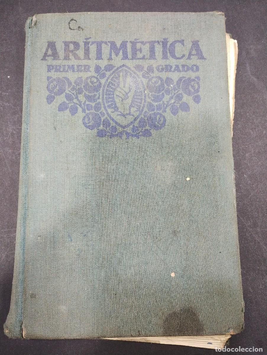 Libros: ARITM&Eacute;TICA DE PRIMER GRADO. EDITORIAL FTD. BARCELONA 1930 - Foto 2