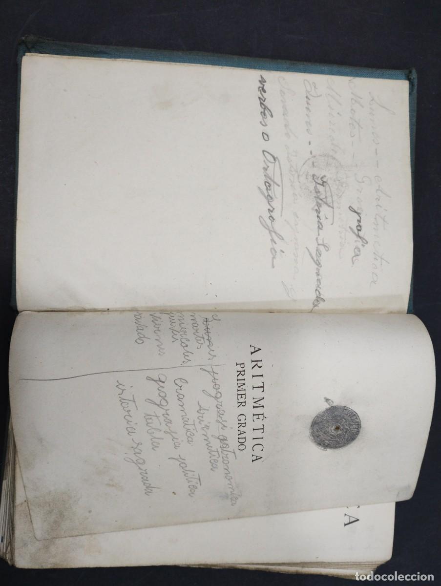 Libros: ARITM&Eacute;TICA DE PRIMER GRADO. EDITORIAL FTD. BARCELONA 1930 - Foto 3
