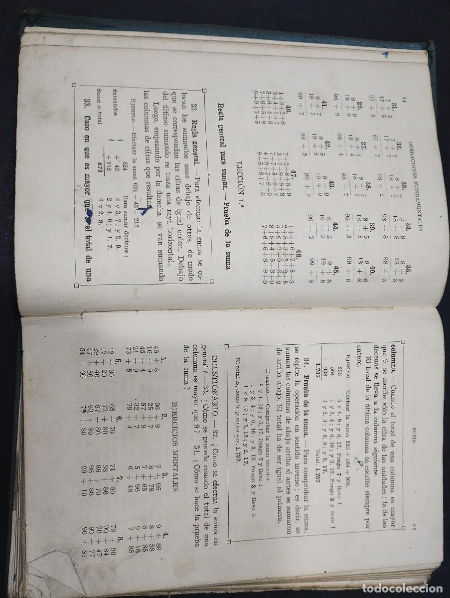 Libros: ARITM&Eacute;TICA DE PRIMER GRADO. EDITORIAL FTD. BARCELONA 1930 - Foto 5