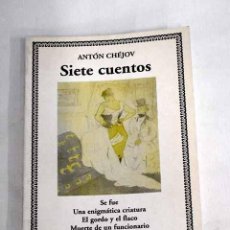 Libros: SIETE CUENTOS.- CHEJOV, ANTON