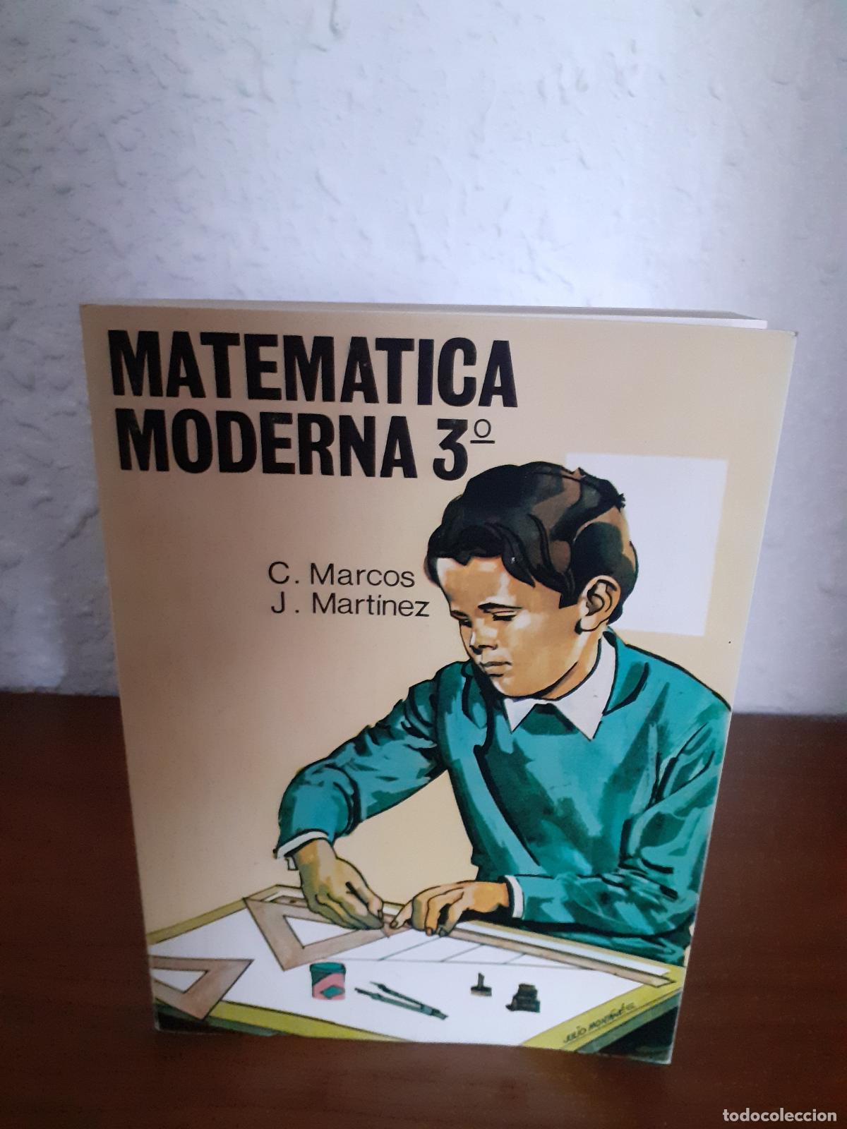 Libros: Matem&aacute;tica moderna 3&ordm; - Marcos, C; Martinez, J - Foto 1