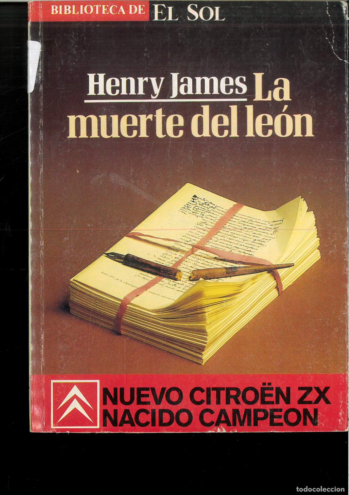 Libros: La muerte del Leon - James, Henry - Foto 1
