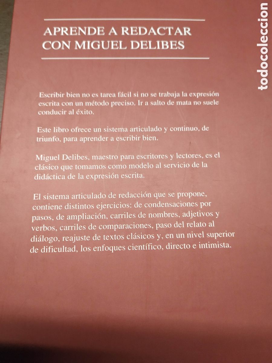 Libros: Aprende a redactar con Miguel Delibes. Jorge Urdiales Yuste - Foto 2