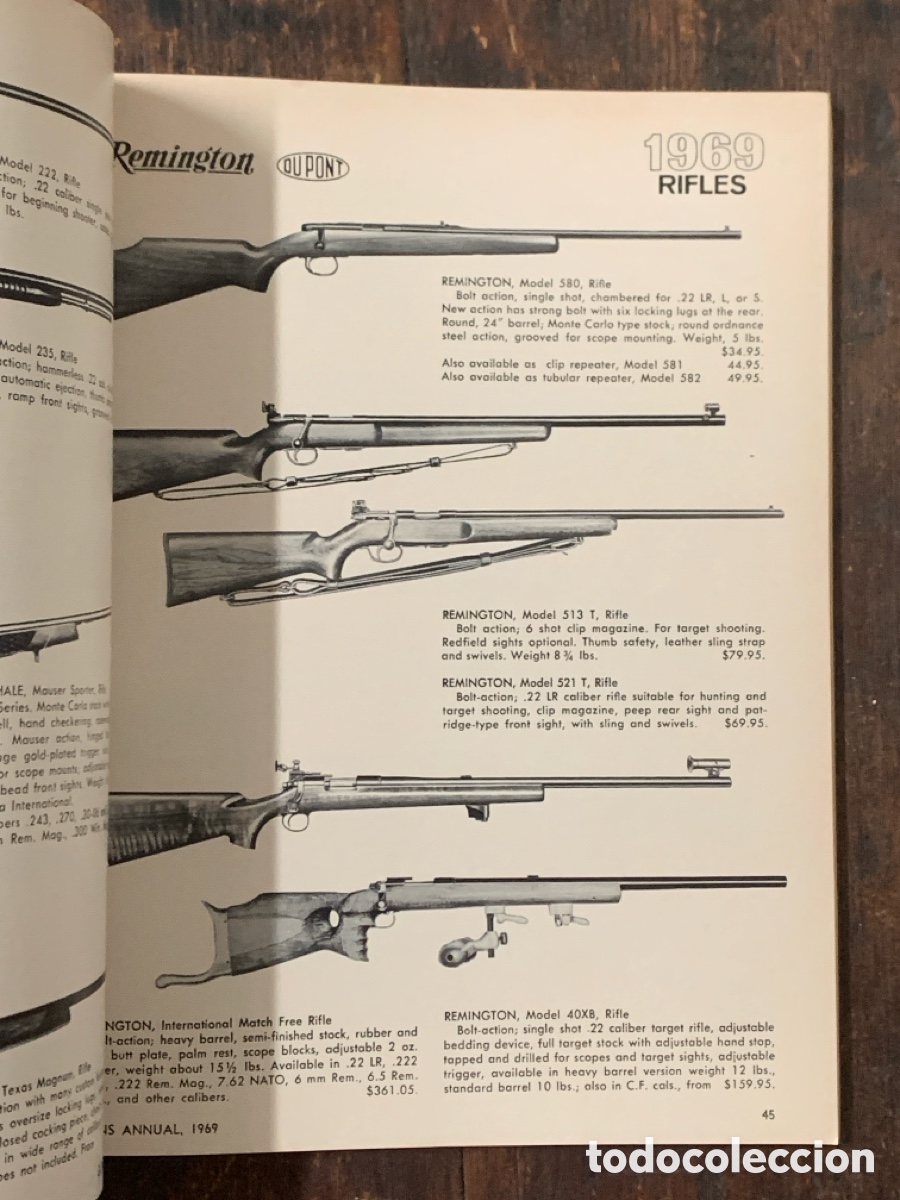 Libros: Guns Annual. Firearms Guide - USA 1969 (En Ingl&eacute;s) - Foto 3