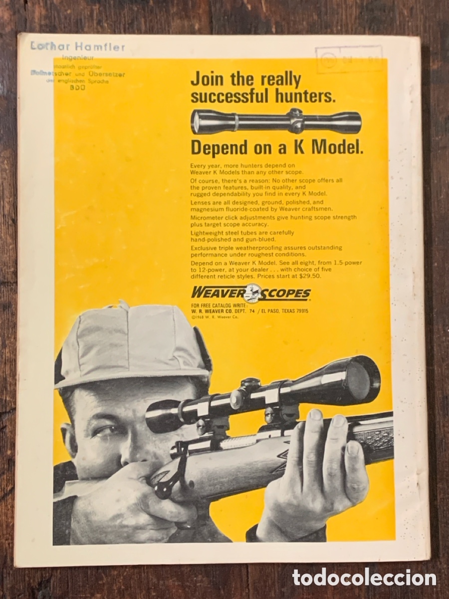 Libros: Guns Annual. Firearms Guide - USA 1969 (En Ingl&eacute;s) - Foto 5
