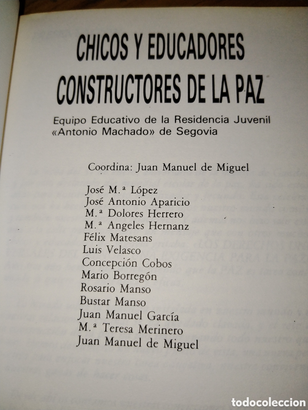Libros: Chicos y educadores. Constructores de la paz. Editorial popular - Foto 3