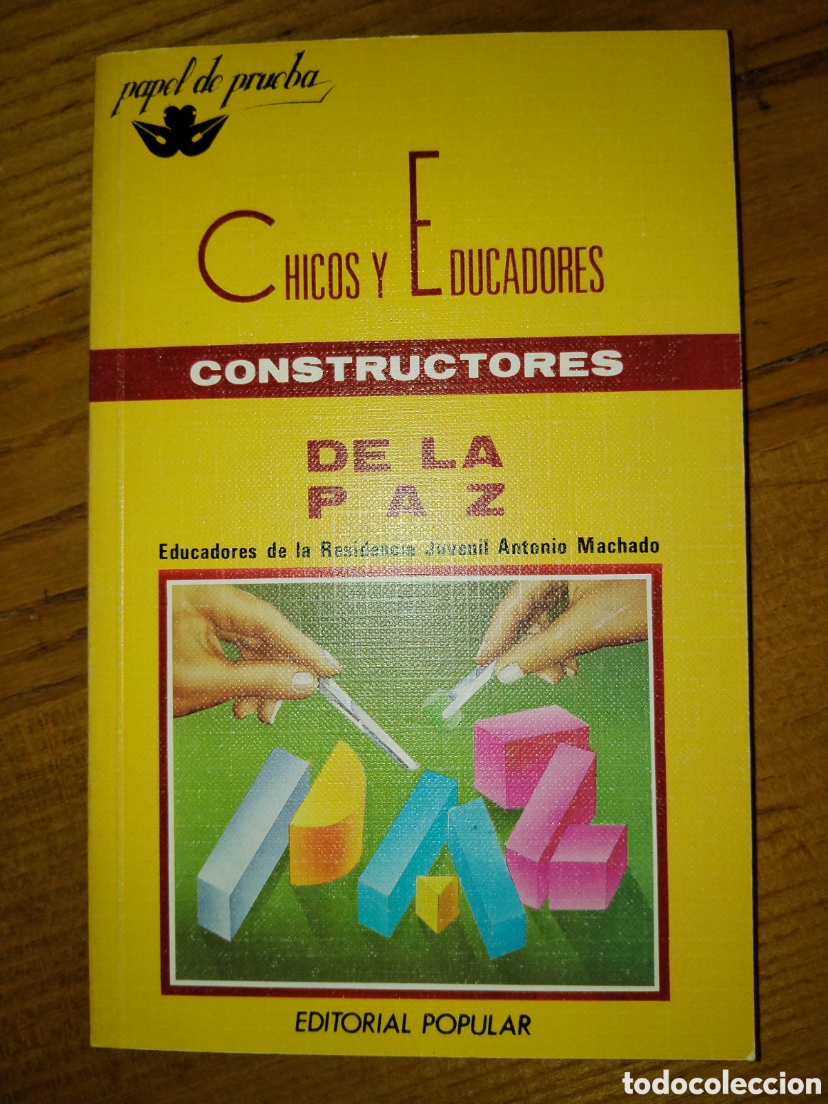 Libros: Chicos y educadores. Constructores de la paz. Editorial popular - Foto 1