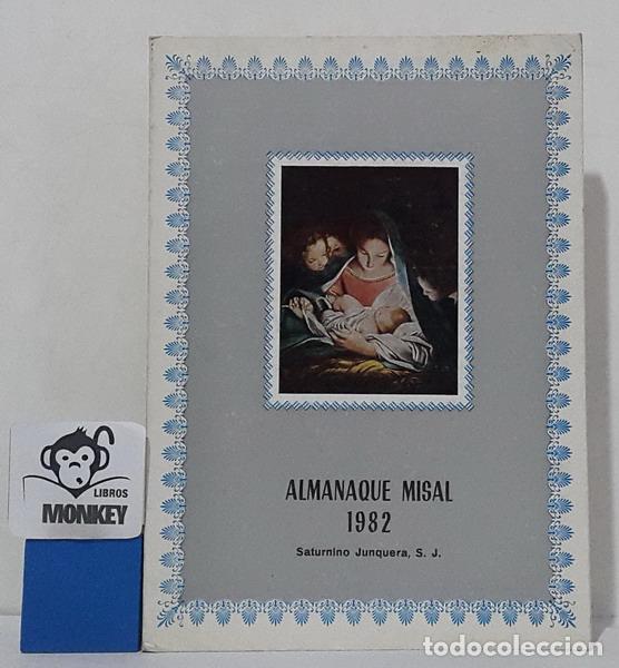 Libros: Almanaque misal 1982 - Saturnino Junquera, S. J. - Foto 1