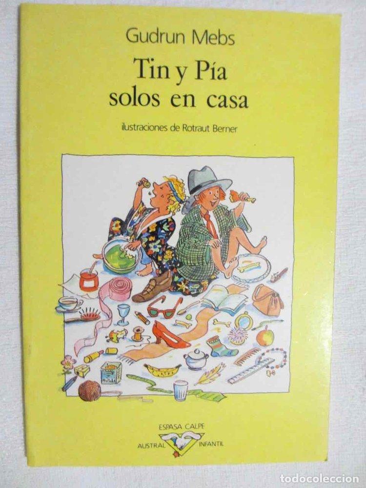 Libros: TIN Y P&Iacute;A SOLOS EN CASA - Mebs,Gudrun - Foto 1
