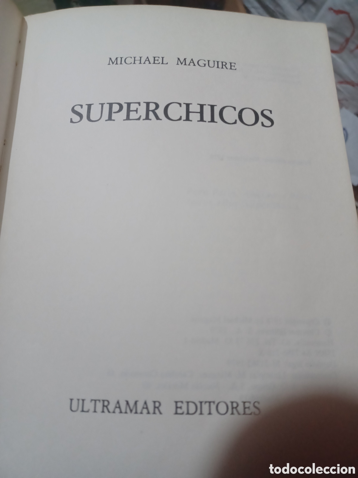 Libros: Barybook 71.B. S&uacute;per chicos Michael Maguire ultramar - Foto 2
