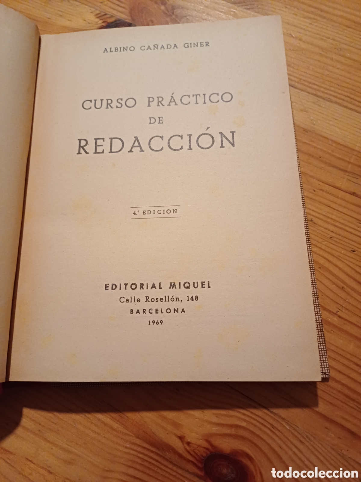Libros: Curso pr&aacute;ctico de redacci&oacute;n Albino Ca&ntilde;ada Giner Editorial Miquel - Foto 3