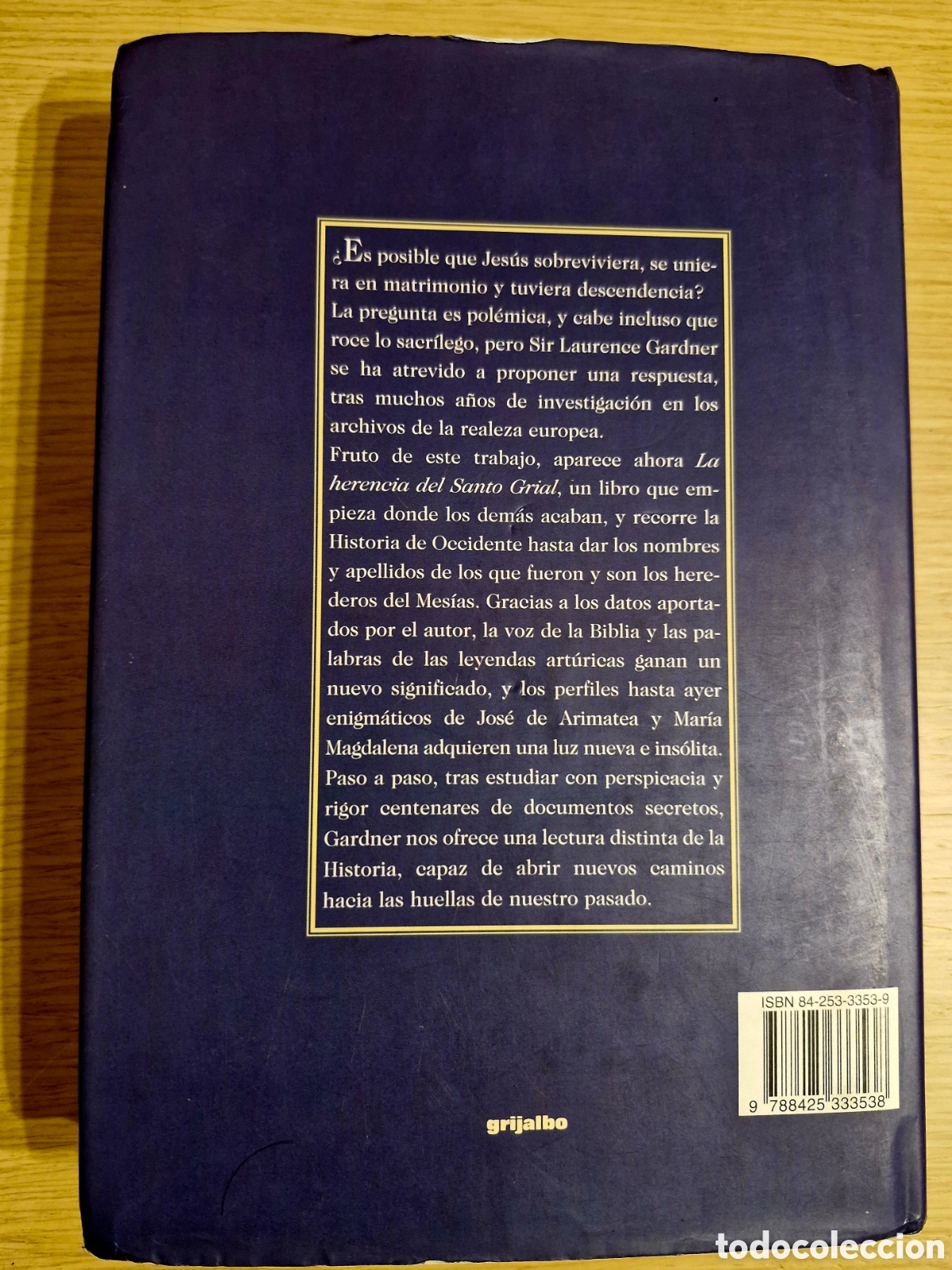 Libros: LA HERENCIA DEL SANTO GRIAL - Laurence Gardner - Foto 4