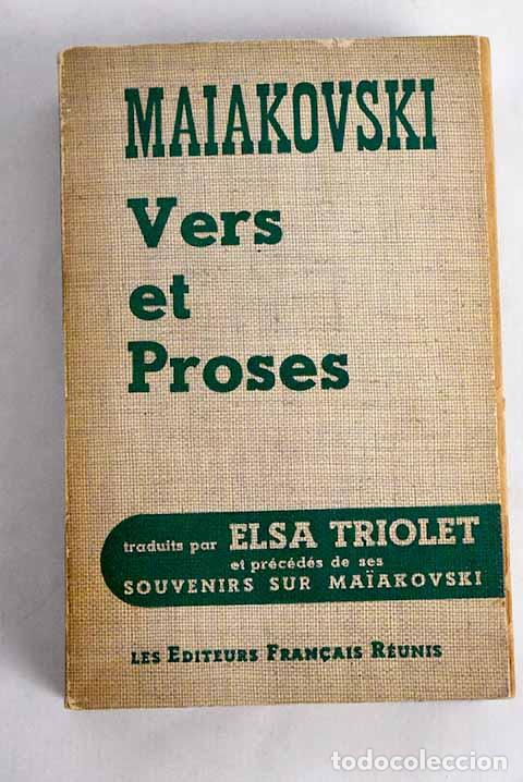 Libros: Vers et proses.- Ma&iuml;akovski - Foto 1