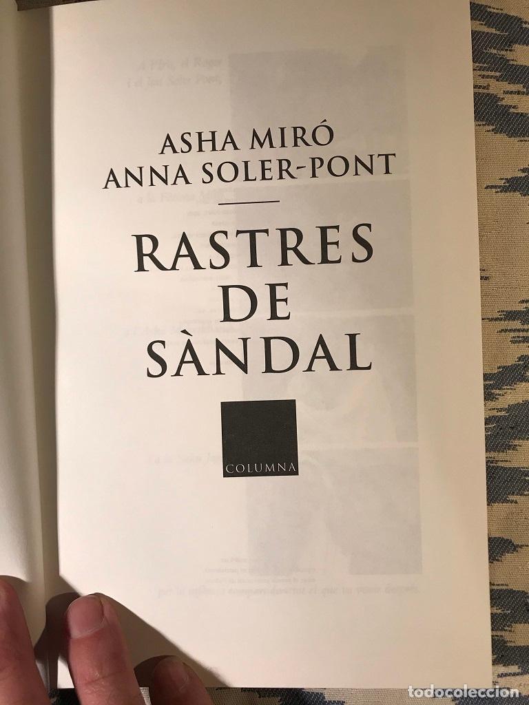 Libros: Rastres De S&agrave;ndal - Asha Mir&oacute;. Anna Soler-Pont - Foto 3