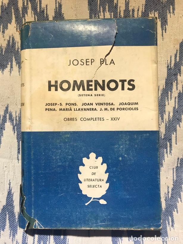 Libros: Homenots (setena s&egrave;rie) - Josep Pla - Foto 1