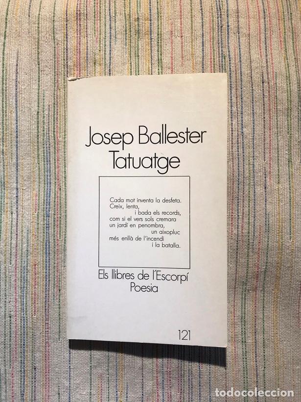 Libros: Tatuatge - Josep Ballester - Foto 1