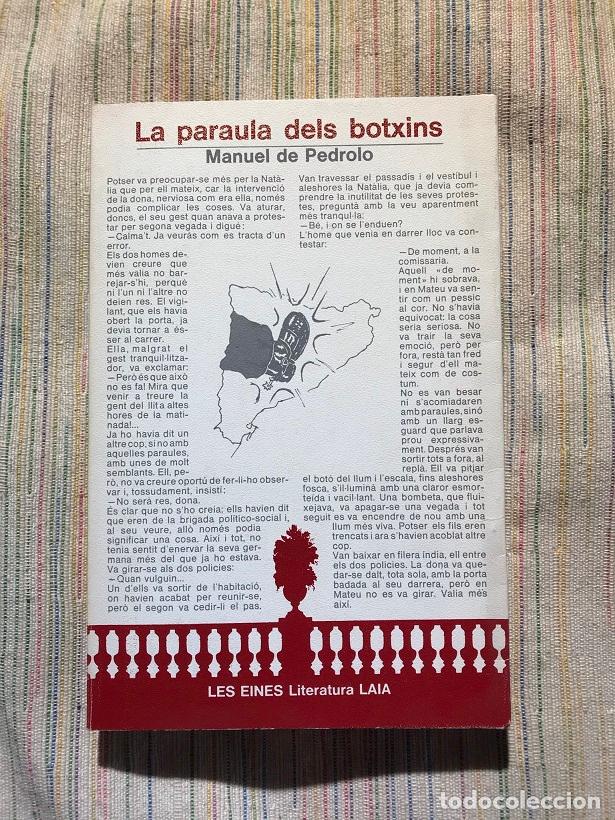 Libros: La paraula dels botxins - Manuel de Pedrolo - Foto 1