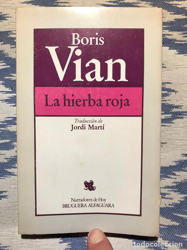 Libros: La hierba roja - Boris Vian - Foto 1