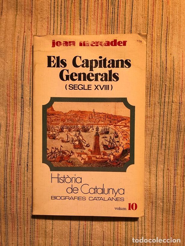 Libros: Els Capitans Generals (segle XVIII) - Joan Mercader - Foto 1