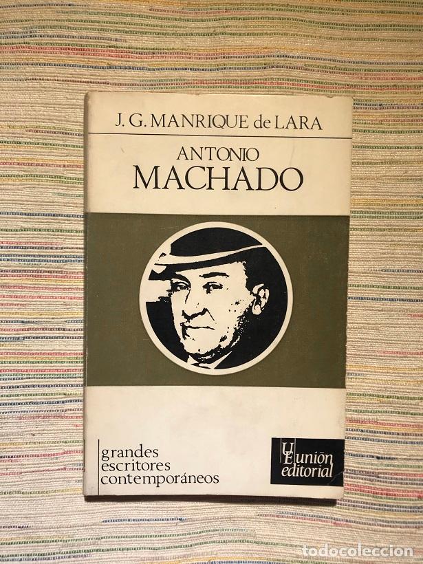 Libros: Antonio Machado - J.G. Manrique de Lara - Foto 1