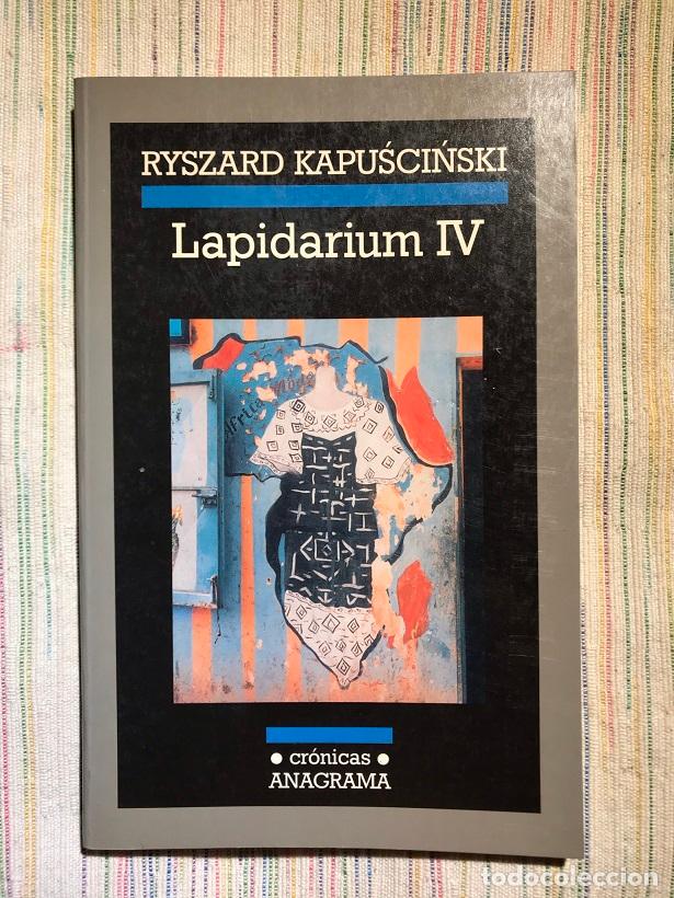 Libros: Lapidarium IV - Ryszard Kapuscinski - Foto 1