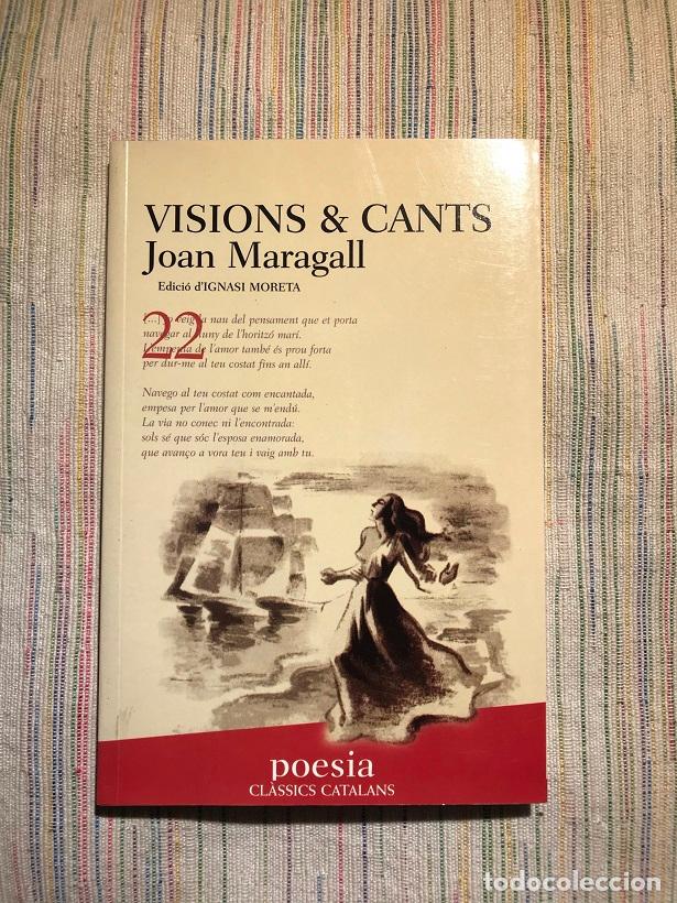 Libros: Visions & cants - Joan Maragall - Foto 1