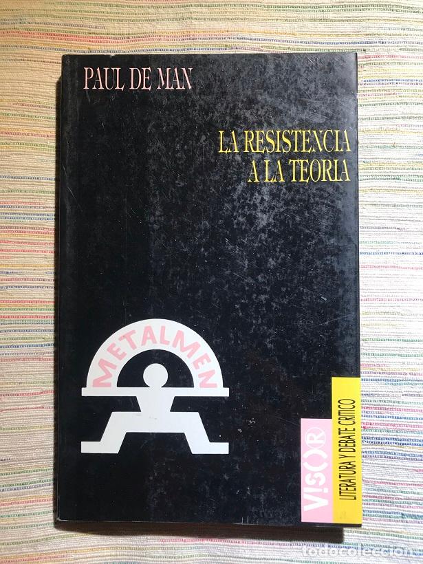 Libros: La Resistencia a la Teoria - Paul de Man - Foto 1