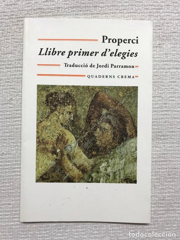 Libros: Llibre primer delegies - Properci - Foto 1