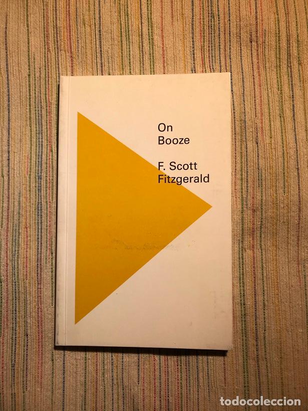 Libros: On Booze - F. Scott Fitzgerald - Foto 1