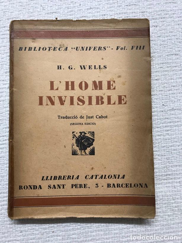 Libros: Lhome invisible - H.G.Wells - Foto 1