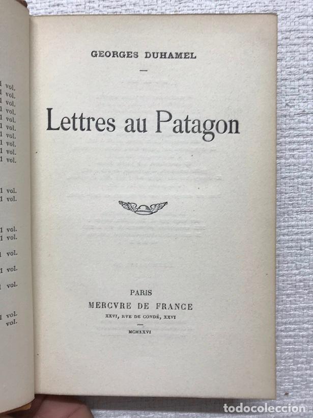Libros: Lettres au Patagon - Georges Duhamel - Foto 5
