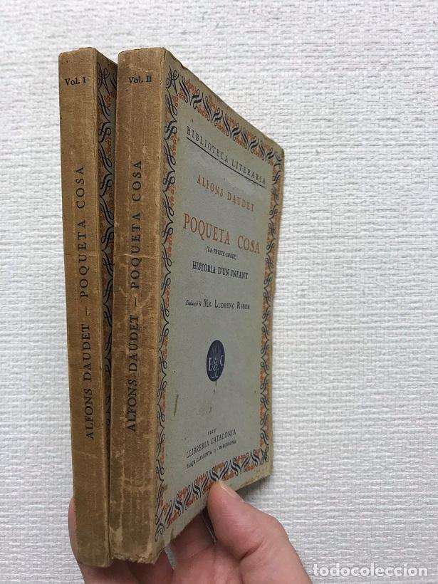 Libros: Poqueta cosa. Volums I i II - Alfons Daudet - Foto 1
