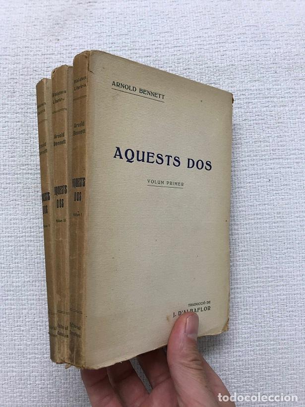 Libros: Aquests dos. Tres volums - Arnold Bennett - Foto 3