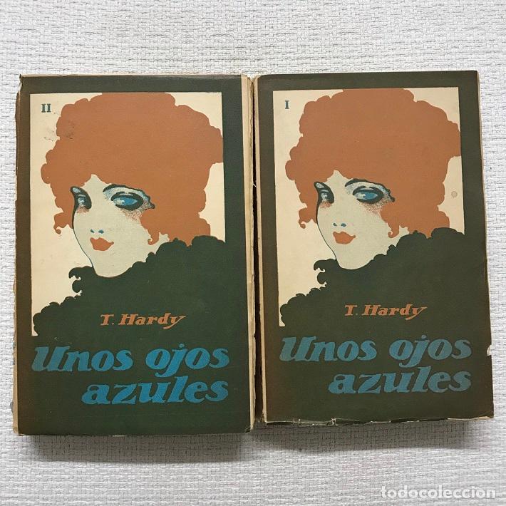 Libros: Unos ojos azules -dos vol&uacute;menes - Thomas Hardy - Foto 3
