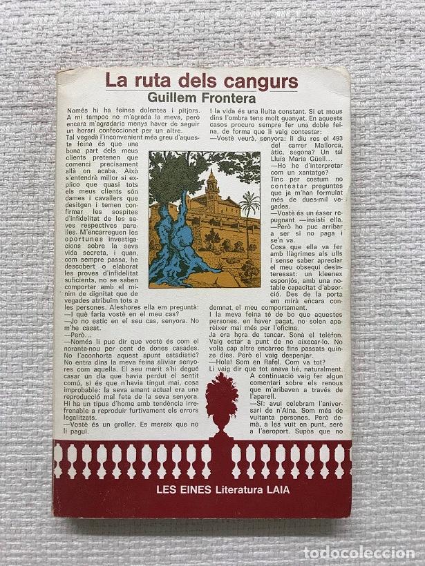 Libros: La ruta dels cangurs - Guillem Frontera - Foto 1