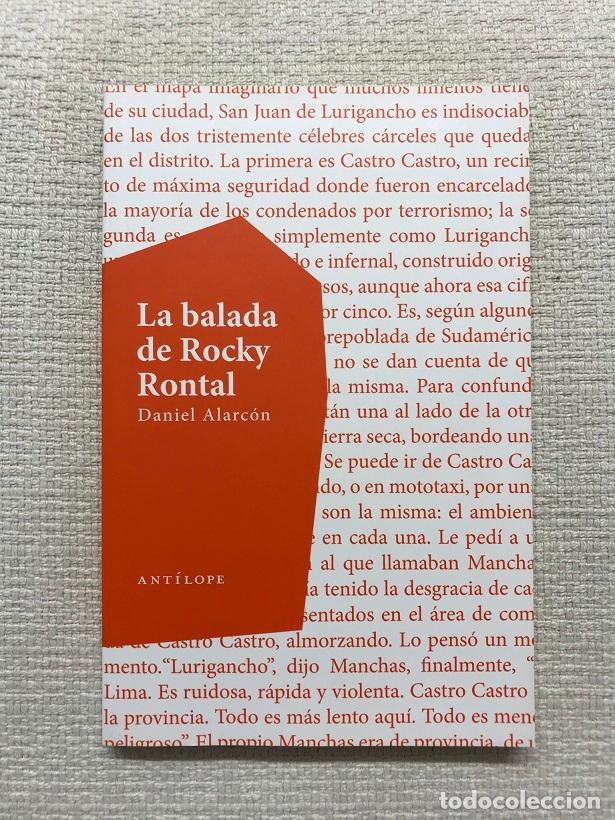 Libros: La Balada de Rocky Rontal - Daniel Alarc&oacute;n - Foto 1