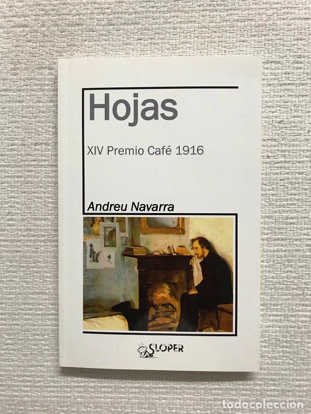 Libros: Hojas - Andreu Navarra - Foto 1