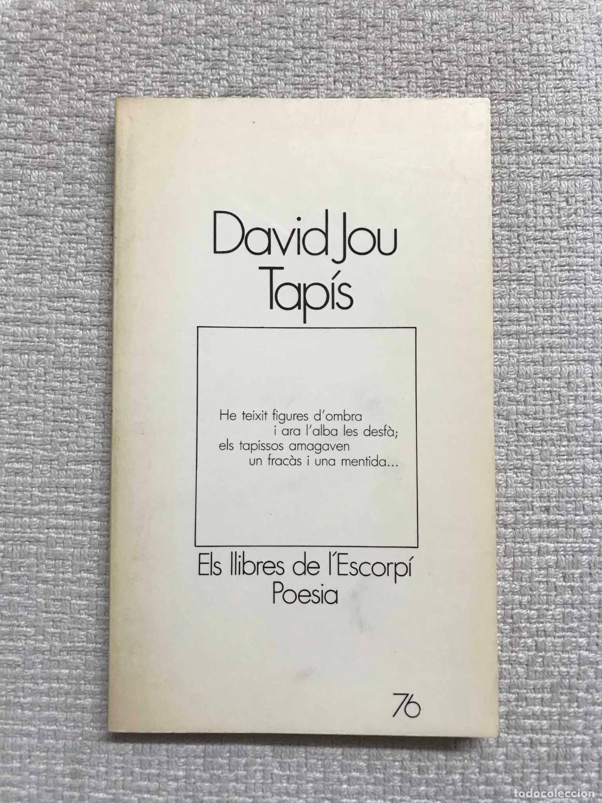 Libros: Tap&iacute;s - David Jou - Foto 1