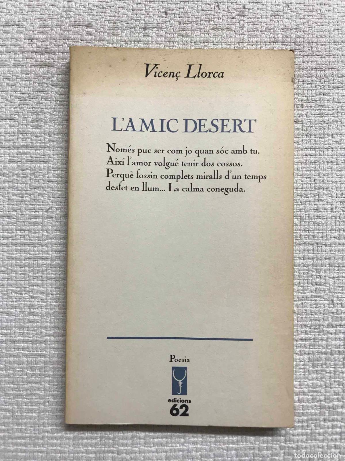 Libros: Lamic desert - Vicen&ccedil; Llorca - Foto 1