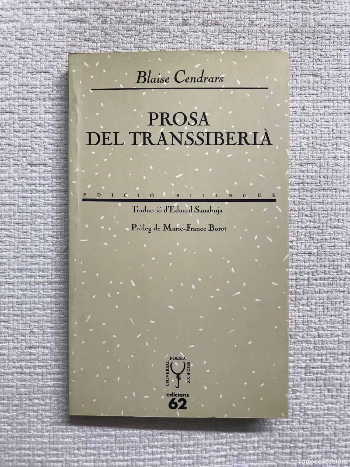 Libros: Prosa del Transsiberi&agrave; - Blaise Cendars - Foto 1