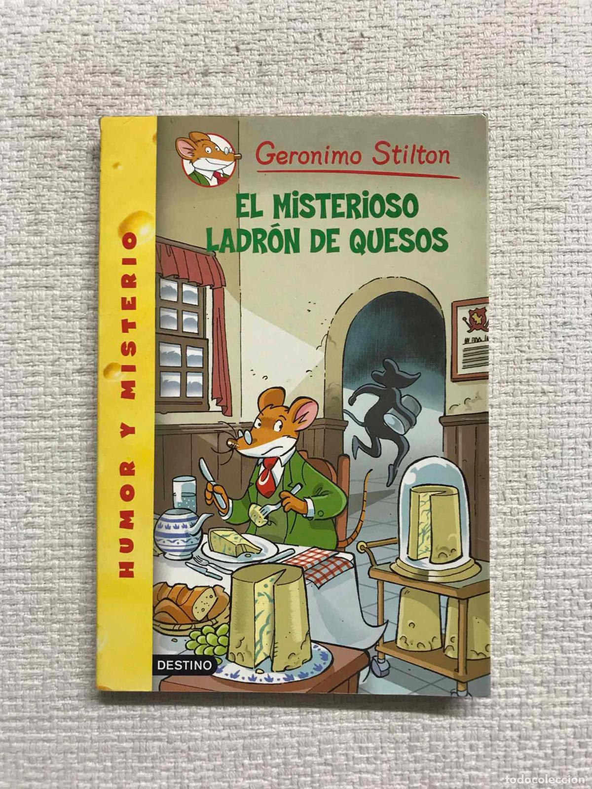 Libros: Geronimo Stilton. El misterioso ladr&oacute;n de quesos - Foto 1