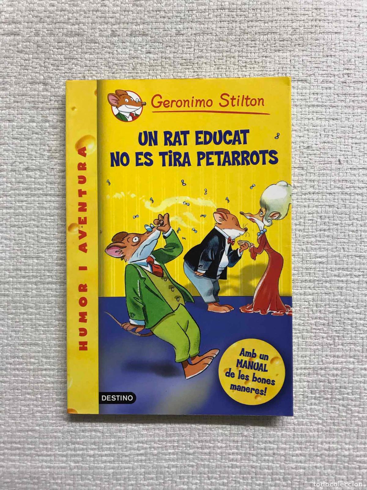 Libros: Geronimo Stilton. Un rat educat no es tira petarrots - Foto 1
