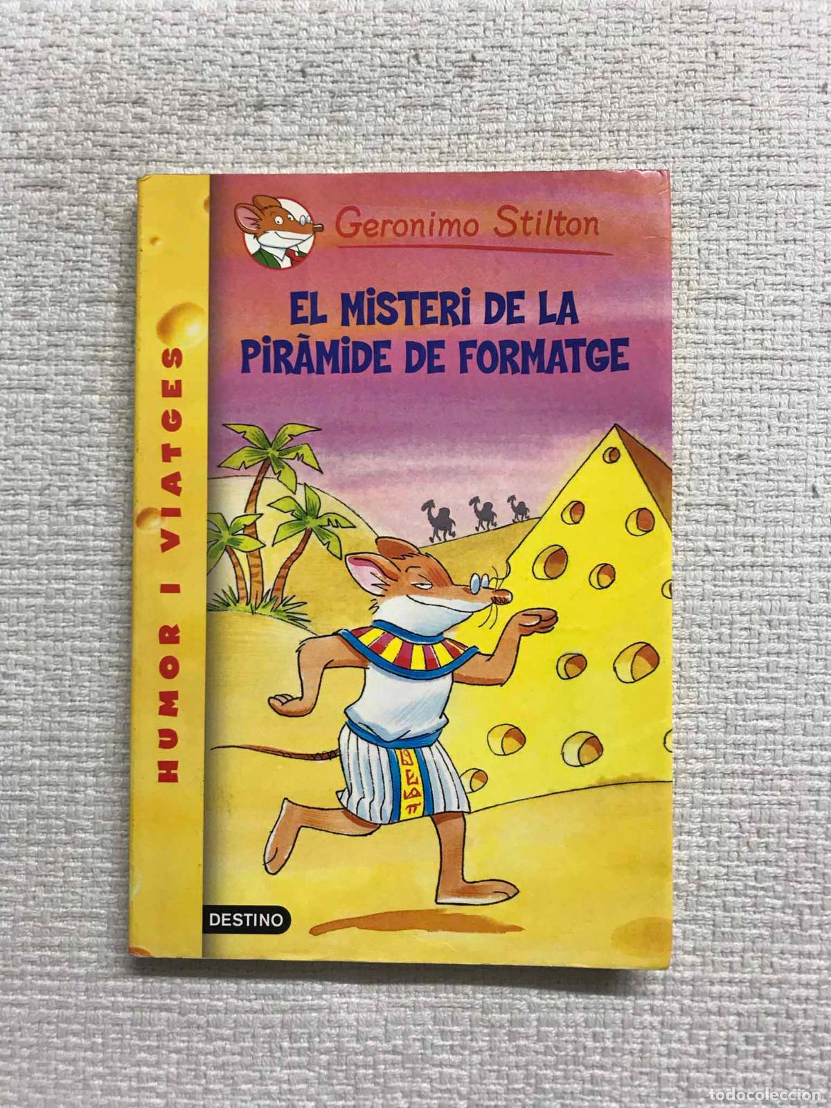 Libros: Geronimo Stilton. El misteri de la pir&agrave;mide de formatge - Foto 1