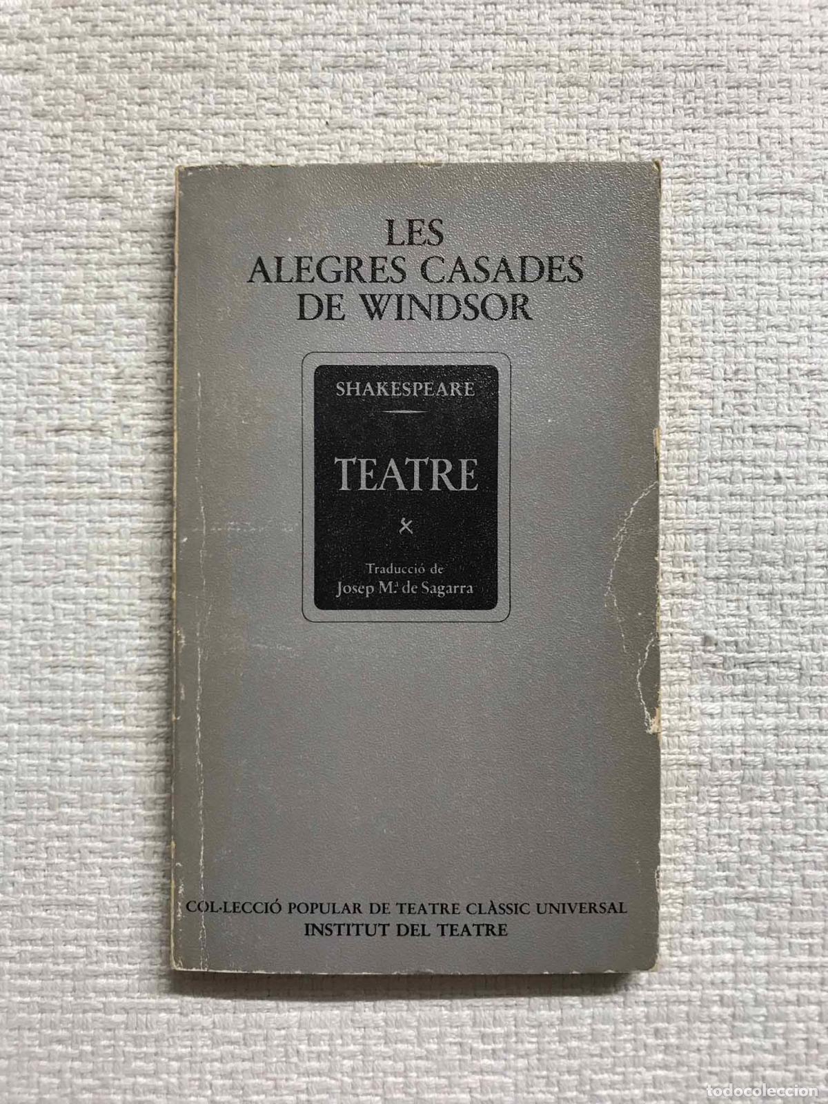 Libros: Les alegres casades de Windsor - William Shakespeare - Foto 1