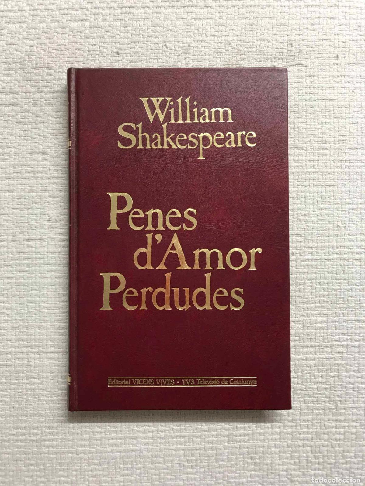 Libros: Penes damor perdudes - William Shakespeare - Foto 1