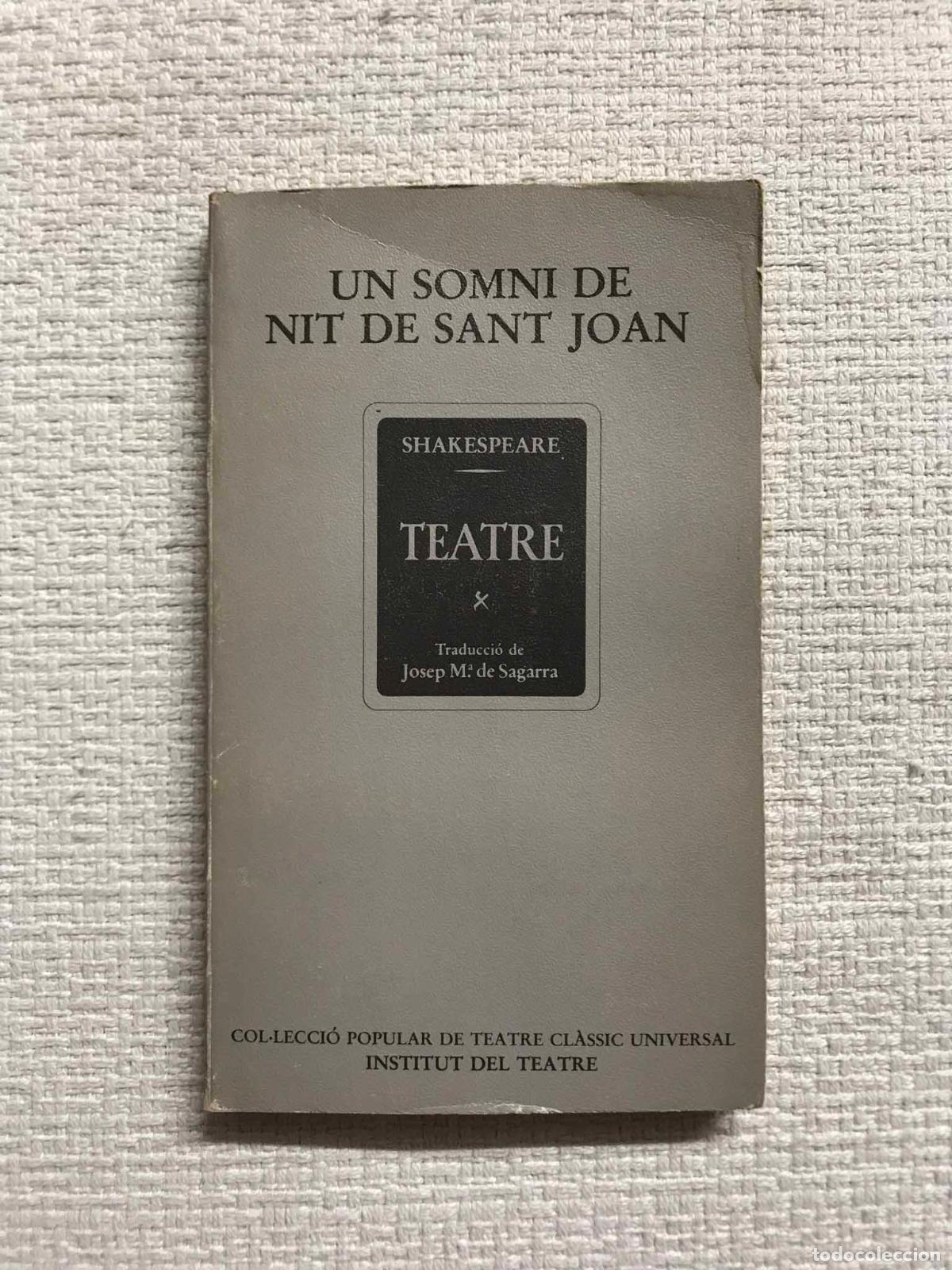 Libros: Un somni de Nit de Sant Joan - William Shakespeare - Foto 1