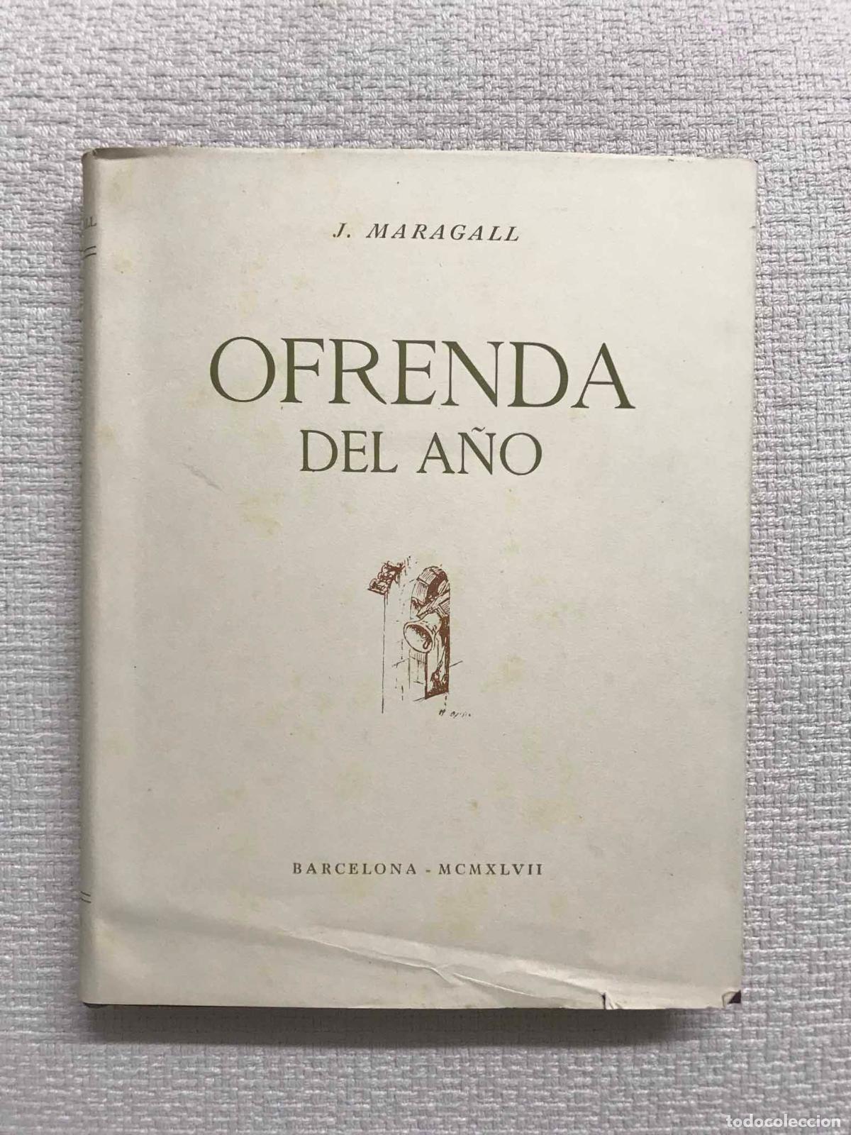 Libros: Ofrenda del a&ntilde;o - Juan Maragall - Foto 1