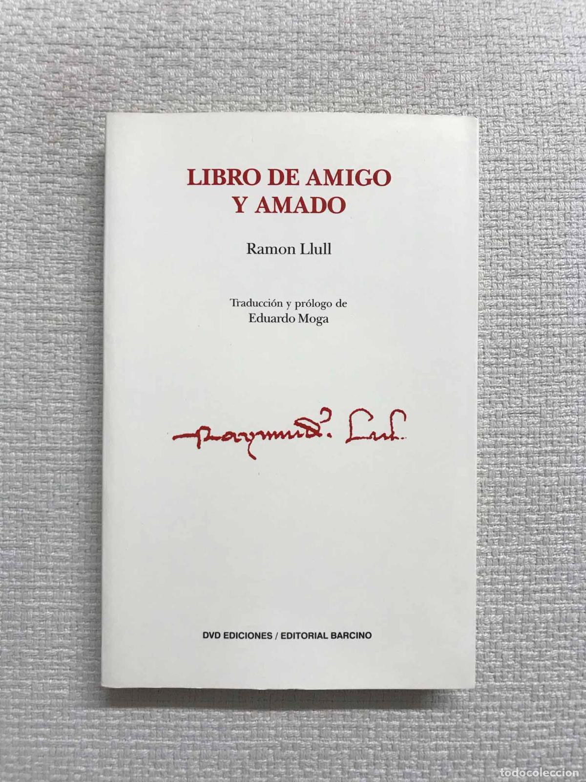 Libros: Libro de amigo y amado - Ramon Llull - Foto 1