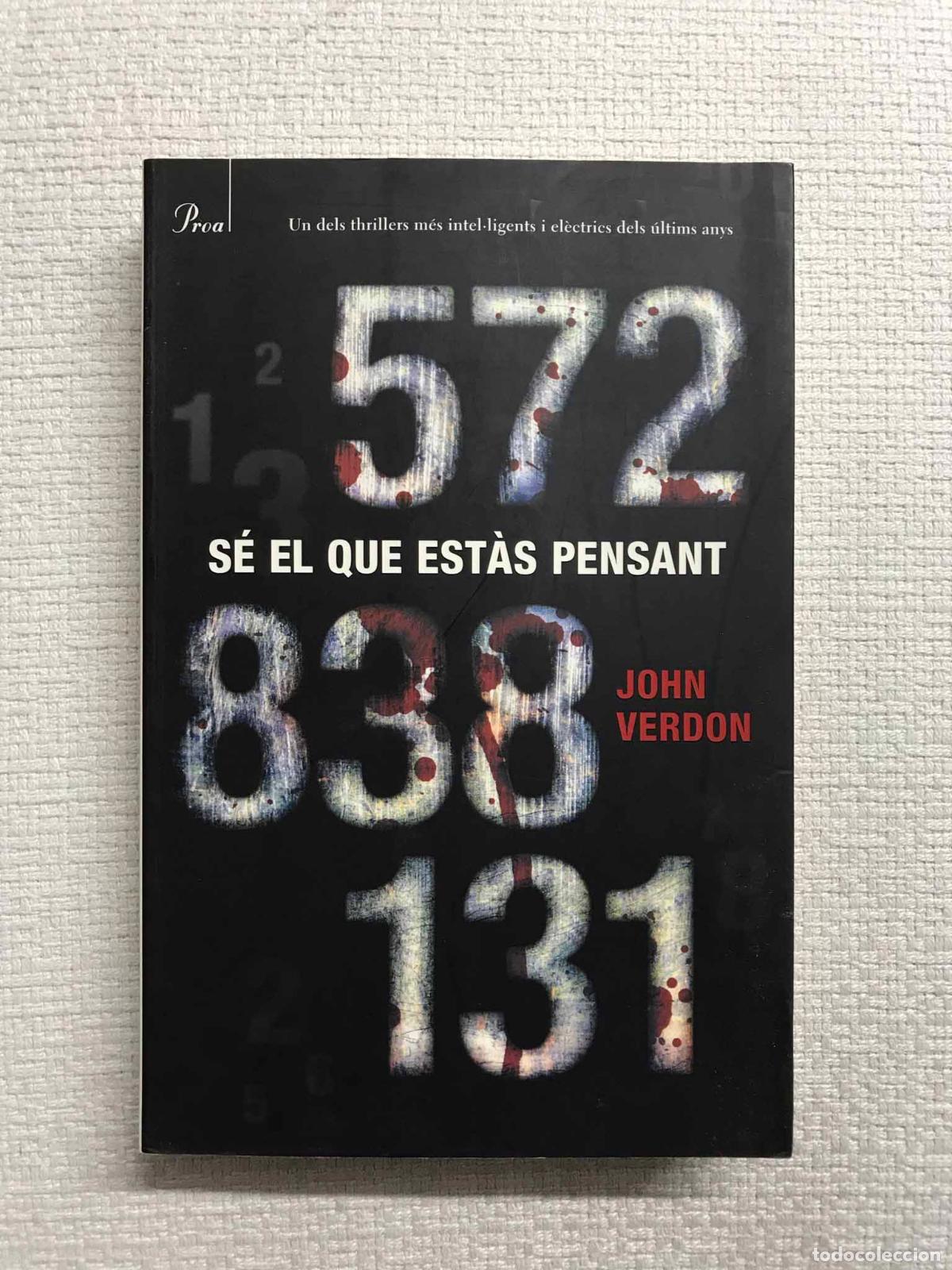 Libros: S&eacute; el que est&agrave;s pensant - John Verdon - Foto 1